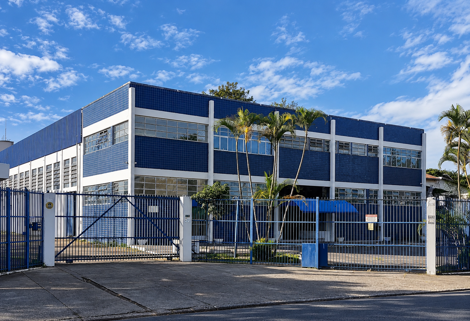 Fachada da Calstamp em São José dos Campos
